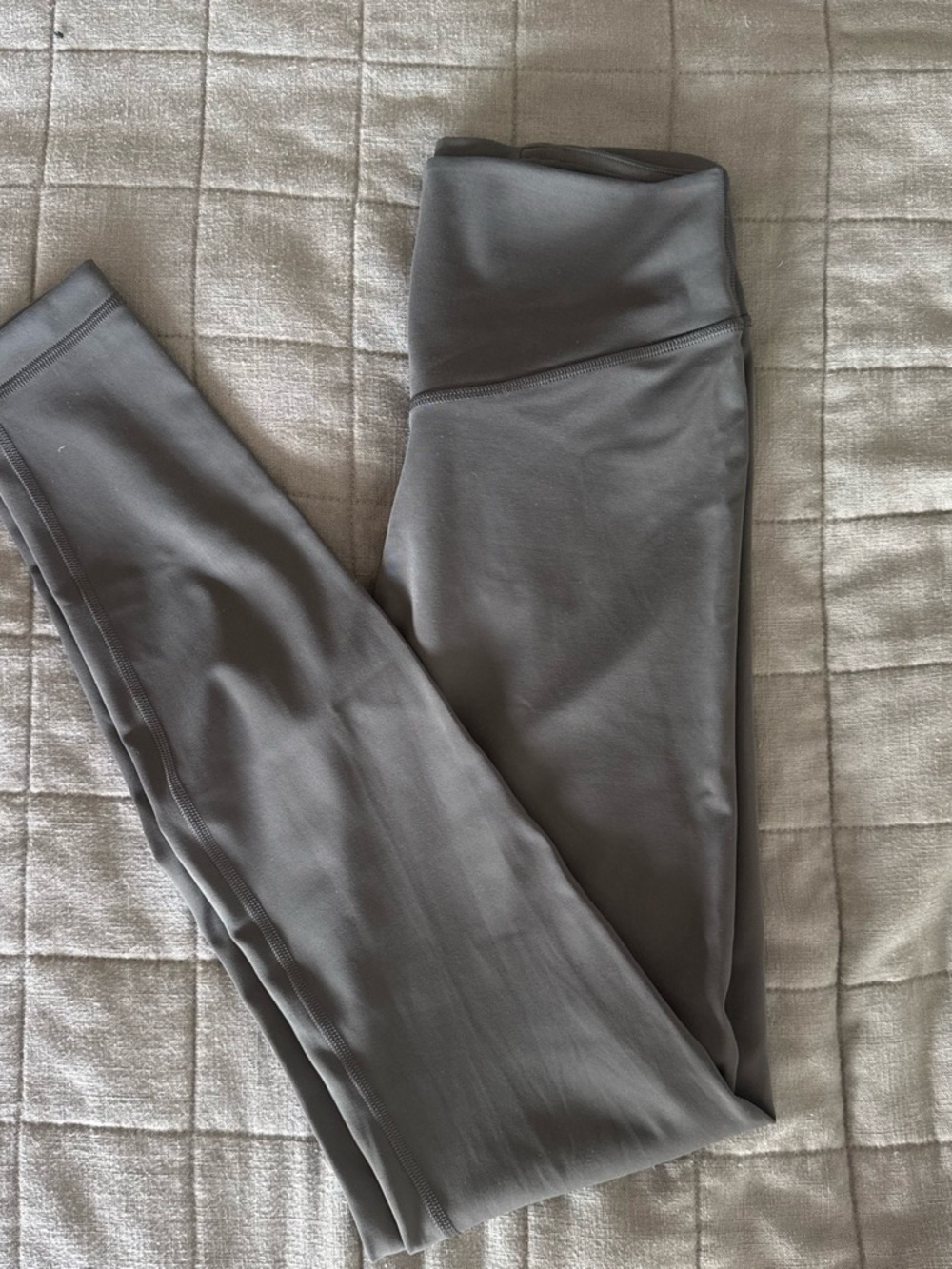 Lululemon High-Waist Gray Leggings
